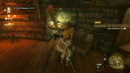 Zelda TotK - Travel Medallion Overworld Image