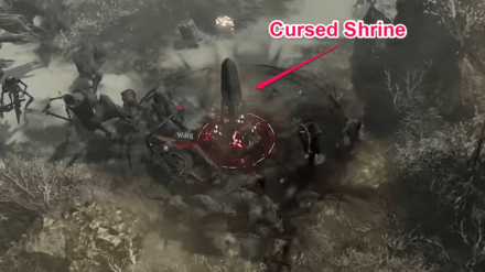 Diablo 4 - Cleanse Cursed Chests and Shrines in Dungeons