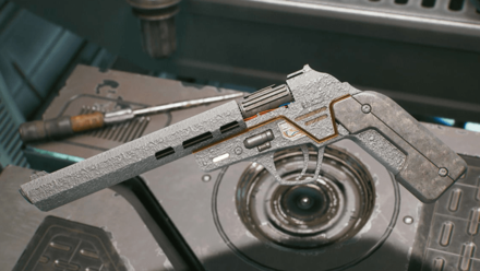 Bumpy Gray Rubber Blaster