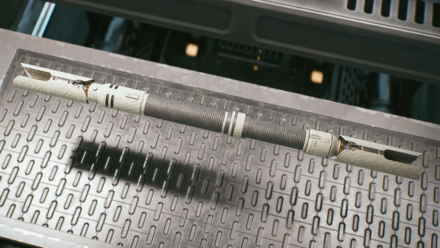 Bumpy Cream Rubber Lightsaber