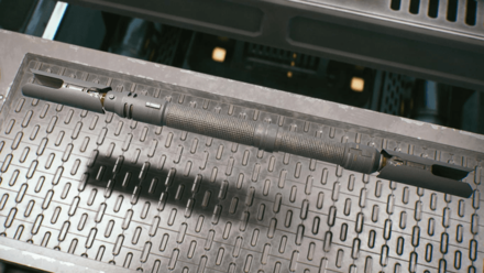 Textured Black Rubber Lightsaber