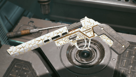 Joined White Gold Blaster