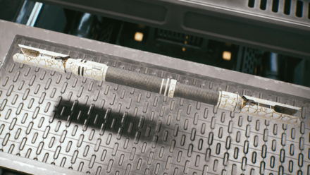 Joined White Gold Lightsaber