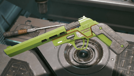 Kashyyyk Lime Green Blaster