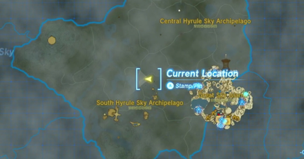 Tears of the Kingdom - South Hyrule Sky Archipelago