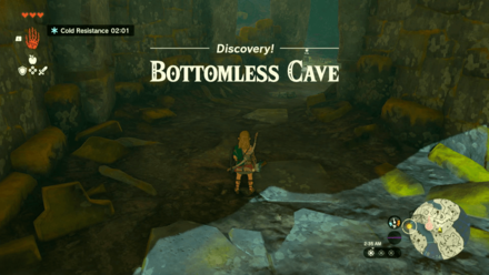 Bottomless Cave Entrance Overworld Image