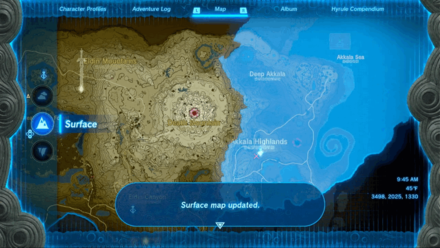 Zelda Tears of the Kingdom TotK - Ulri Mountain Skyview Tower