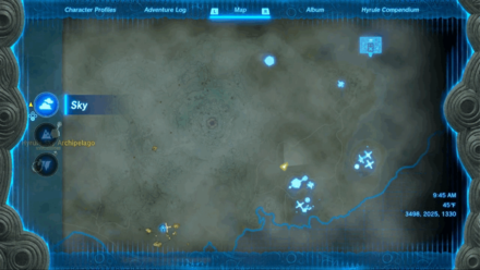 TotK - Ulri Mountain Skyview Tower Sky Unlocked