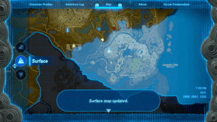 TotK - Upland Zorana Skyview Tower Surface Unlocked