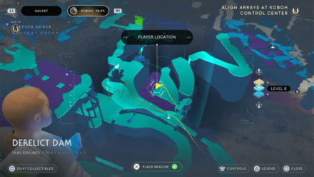 Fallen Order - Drowned Prospector Map Image