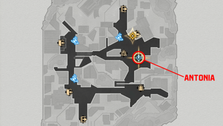 Honkai Star Rail - Night on the Great Mine Map Location