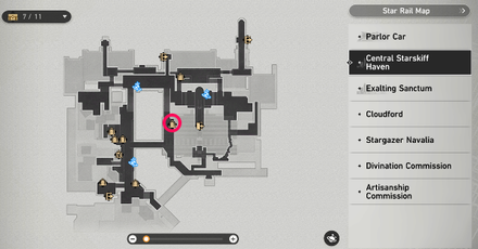 Honkai Star Rail - Dissatisfied Cycrane Location