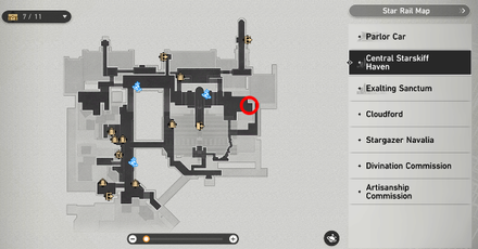 Honkai Star Rail - Resentful Cycrane Location
