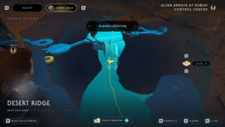 Fallen Order - Jedha Scroll Map Image