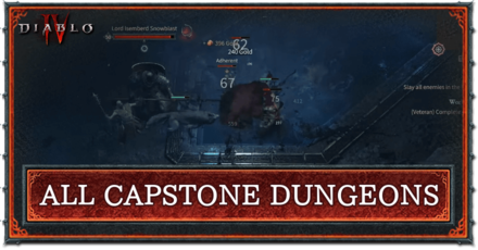 Diablo 4 - All Capstone Dungeons