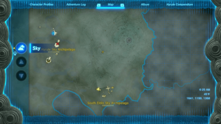 Tears of the Kingdom - South Eldin Sky Archipelago