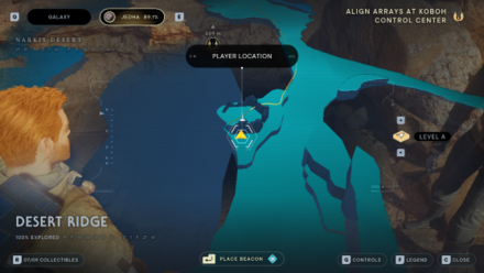 Fallen Order - Jedha Politics Map Image