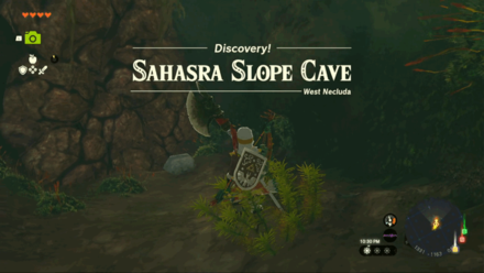 Sahasra Slope Cave Entrance Overworld Image