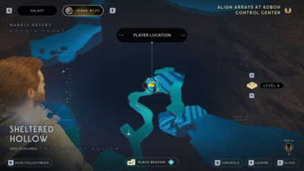 Fallen Order - Jedha Scroll Map Image