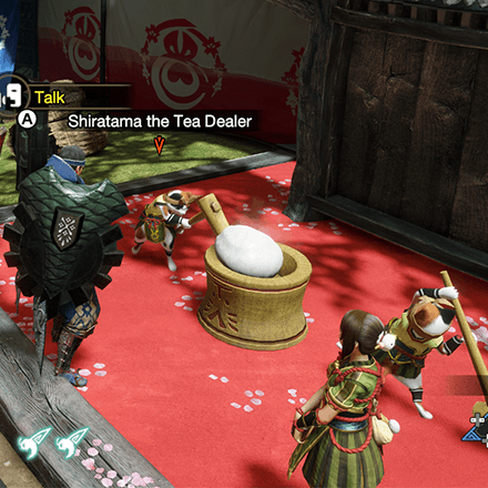 MH Rise - Shiratama the Tea Dealer