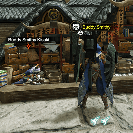 MH Rise - Buddy Smithy Kisaki