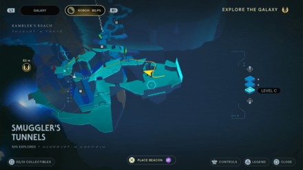 Fallen Order - Skill Point Map Image