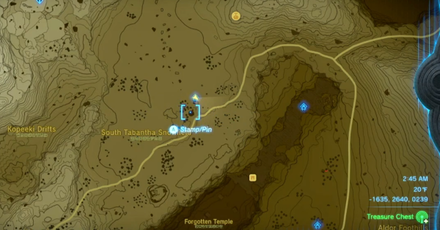 Tears of the Kingdom TOTK - Snowfield Stable