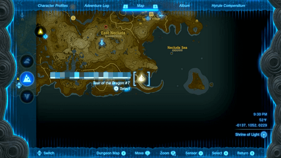 Zelda: Tears Of The Kingdom: All geoglyph & dragon's tears