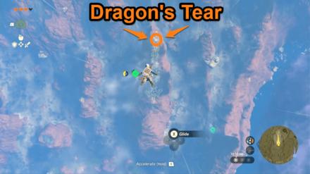 Zelda TotK - Master Sword Geoglyph from above