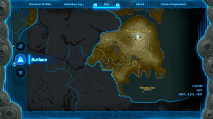 TotK - Mount Lanayru