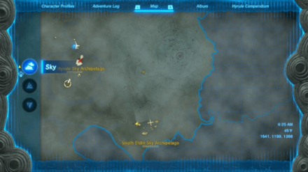 TotK - Eldin Canyon Sky