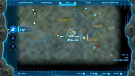 Tears of the Kingdom - West Necluda Sky Archipelago