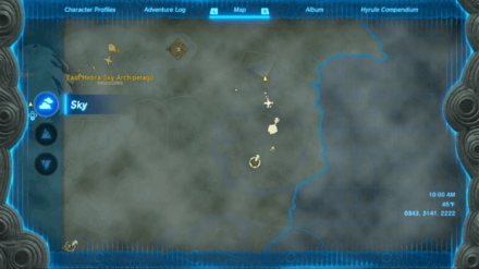TotK - Great Hyrule Forest Sky