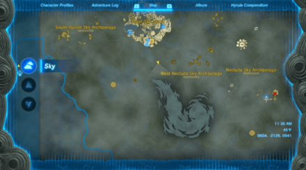 TotK - West Necluda Sky