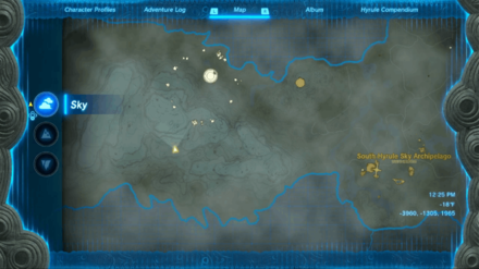 TotK - Gerudo Highlands Sky