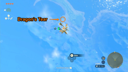 Zelda TotK - Dagger Geoglyph from above