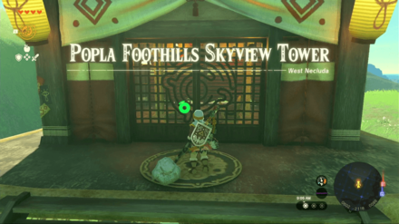 Popla Foothills Skyview Tower Overworld Image