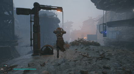 Star Wars Jedi Survivor How to Beat Vile Bilemaw - Use the Zipline