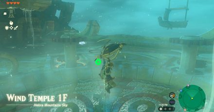 Tears of the Kingdom TOTK - Wind Temple Overworld Location