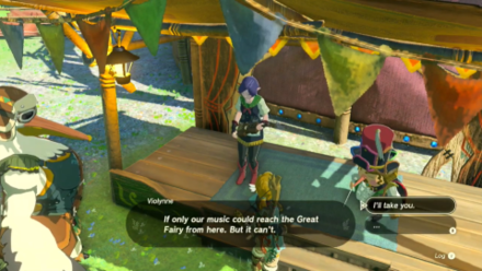 Zelda Tears of the Kingdom TotK - Return to the Musicians