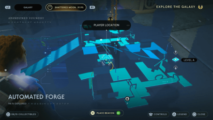 Fallen Order - Skill Point Map Image