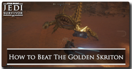 Jedi Survivor - How to Beat Golden Skriton