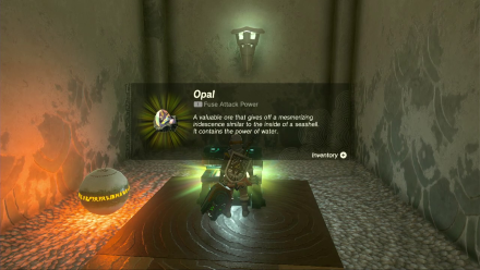 Zelda TotK Sinakawak Shrine Opal