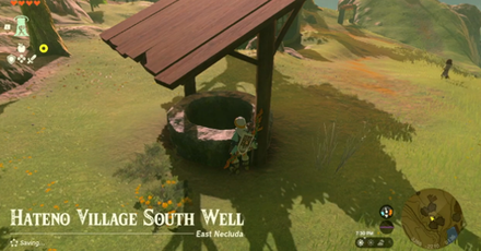 Hateno Village South Well Entrance Overworld Image