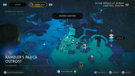 Fallen Order - Skill Point Map Image