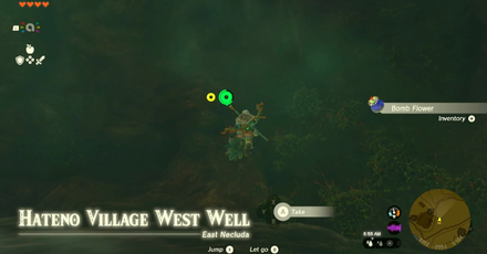 Hateno Village West Well Entrance Overworld Image