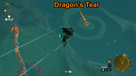 Zelda TotK - Master Sword Geoglyph from above