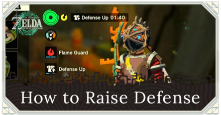 Zelda TOTK - How to Raise Defense
