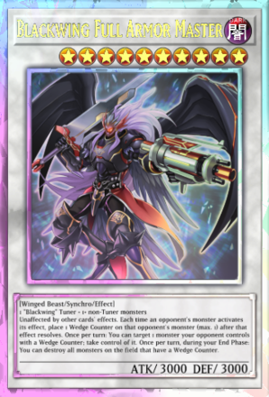Master Duel - Blackwing Full Armor Master - Royal Finish