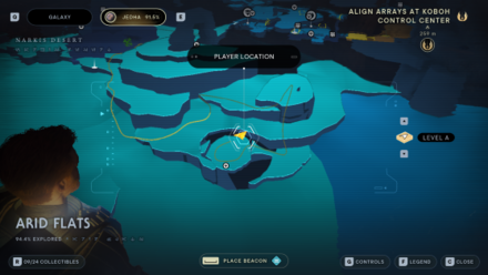 Fallen Order - The Pilgrims of Jedha Map Image
